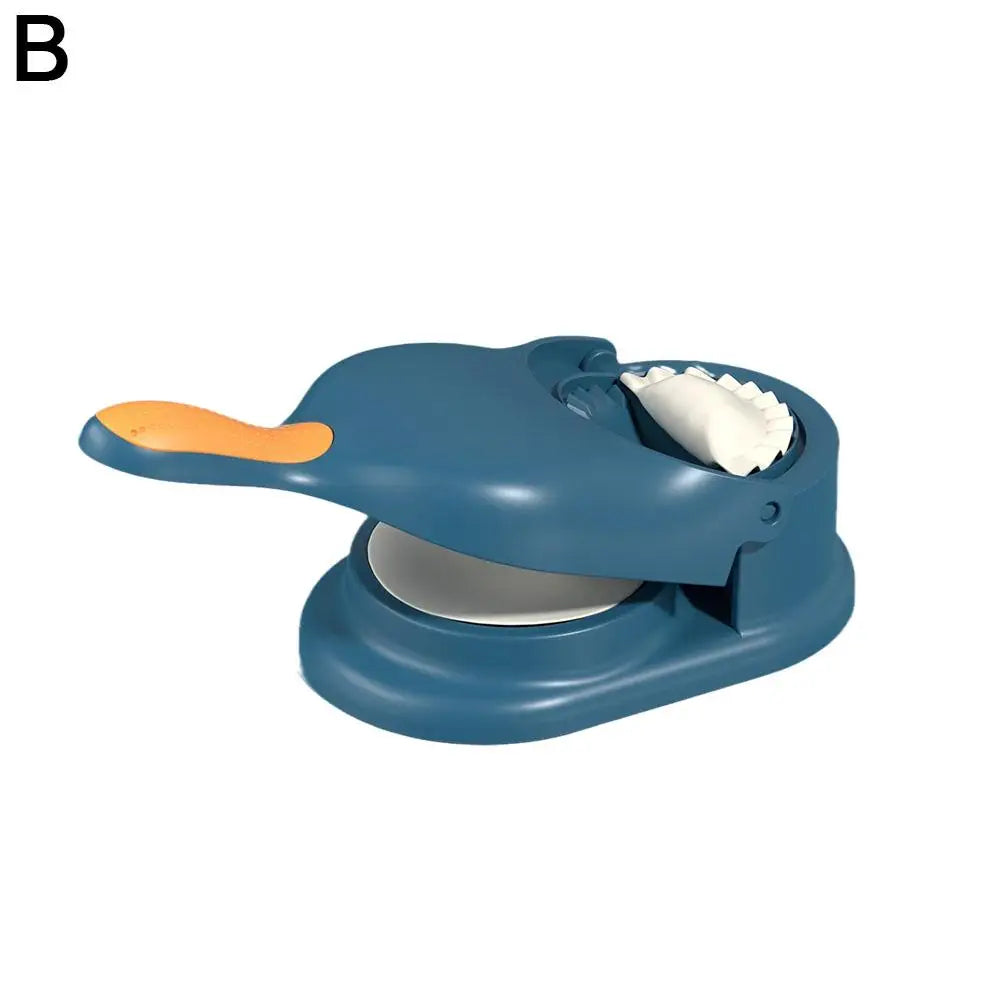2 In1 Dumpling Maker DIY Kit Wrapper Presser Manual Labor-Saving Ravioli Empanadas Dough Skin Molder Machine Dumpling Maker