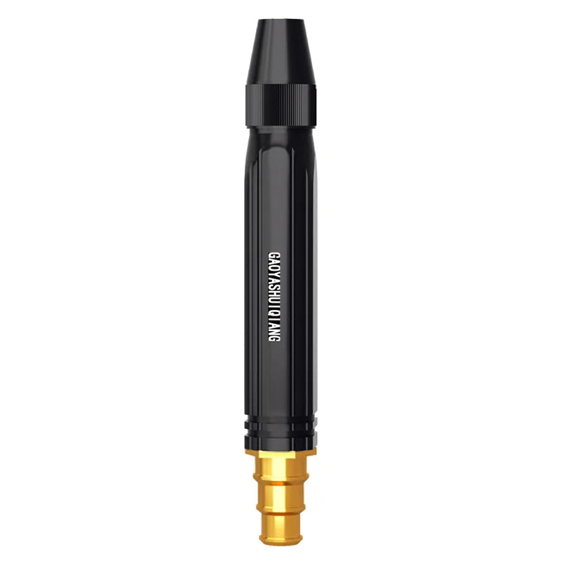 High-pressure Water Gun Black Pagoda Alloy Nozzle Plastic Body Direct Spray Car Wash Garden Cleaning Portable Durable Heavy-duty