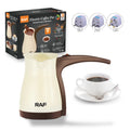 Turkey Coffee Maker 1000W Rapid Heating Electric Coffee Pot Italian Mocha Pot Greek Turkish Coffee Machine for Home Travel