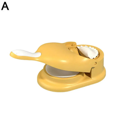 2 In1 Dumpling Maker DIY Kit Wrapper Presser Manual Labor-Saving Ravioli Empanadas Dough Skin Molder Machine Dumpling Maker