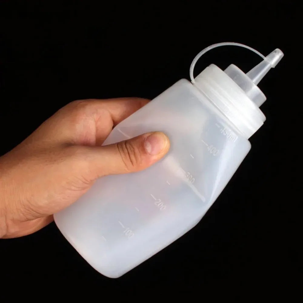 Sharp-nosed Squeeze Sauce Bottle Tomato Sauce Bottle Salad Dressing Squeeze Bottle Squeeze Bottles Kitchen Utensils Bottles