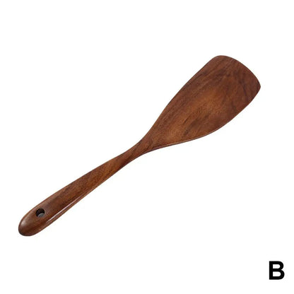 Walnut Wood Tableware Spoon Rice Colander Soup Skimmer Cooking Soup Spoons Scoop Kitchen Wooden Cooking Utensils