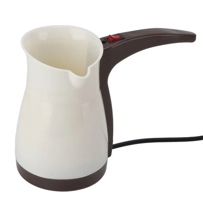 500ml Electric Coffee Pot with Handle Stainless Steel Electric Coffee Making Hot Tea Kettle