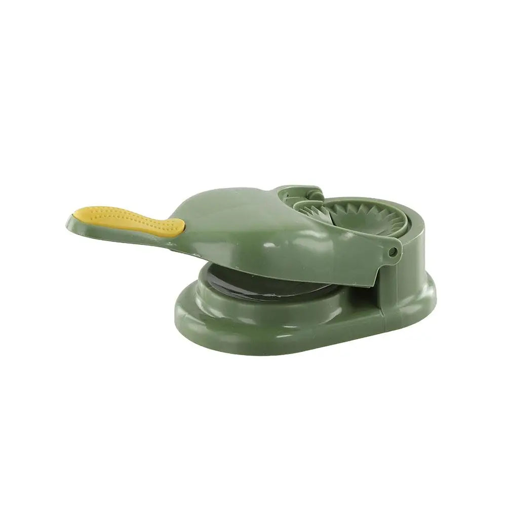 Dumpling Maker 2 In 1 Wrapper Presser Device Kit Manual Labor-Saving Dumpling Dough Skin Molder Machine Kitchen Gadgets Tool