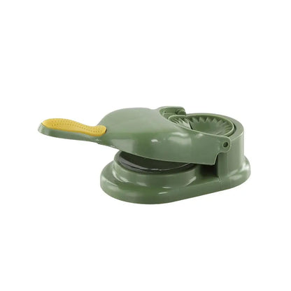 Dumpling Maker 2 In 1 Wrapper Presser Device Kit Manual Labor-Saving Dumpling Dough Skin Molder Machine Kitchen Gadgets Tool