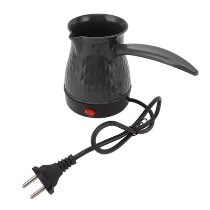 500ML Electric Coffee Pot Fast Heating Dual Protection Portable Coffee Pot with Detachable Handle 600W
