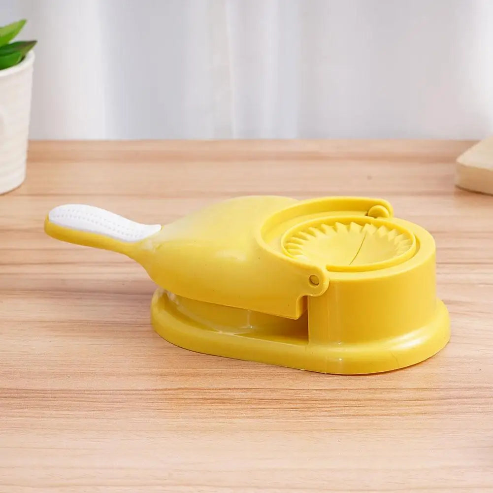2 In1 Dumpling Maker DIY Kit Wrapper Presser Manual Labor-Saving Ravioli Empanadas Dough Skin Molder Machine Dumpling Maker