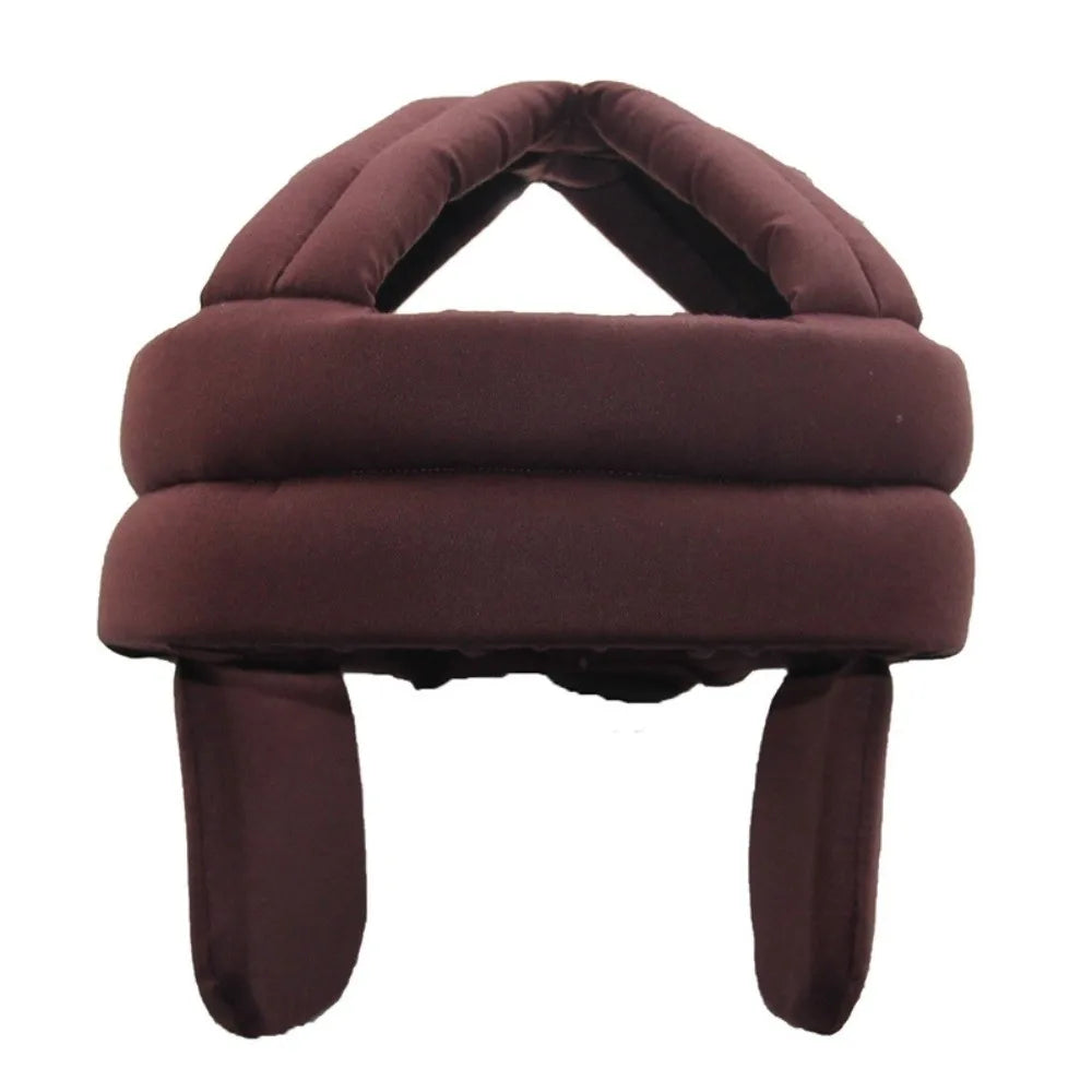 Thickened Elderly Anti-Fall Helmet Breathable Cotton Sponge Padded Anti-Fall Safety Hat Adjustable Anti-Fall