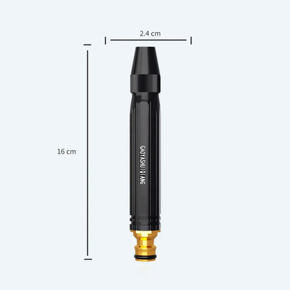 High-pressure Water Gun Black Pagoda Alloy Nozzle Plastic Body Direct Spray Car Wash Garden Cleaning Portable Durable Heavy-duty