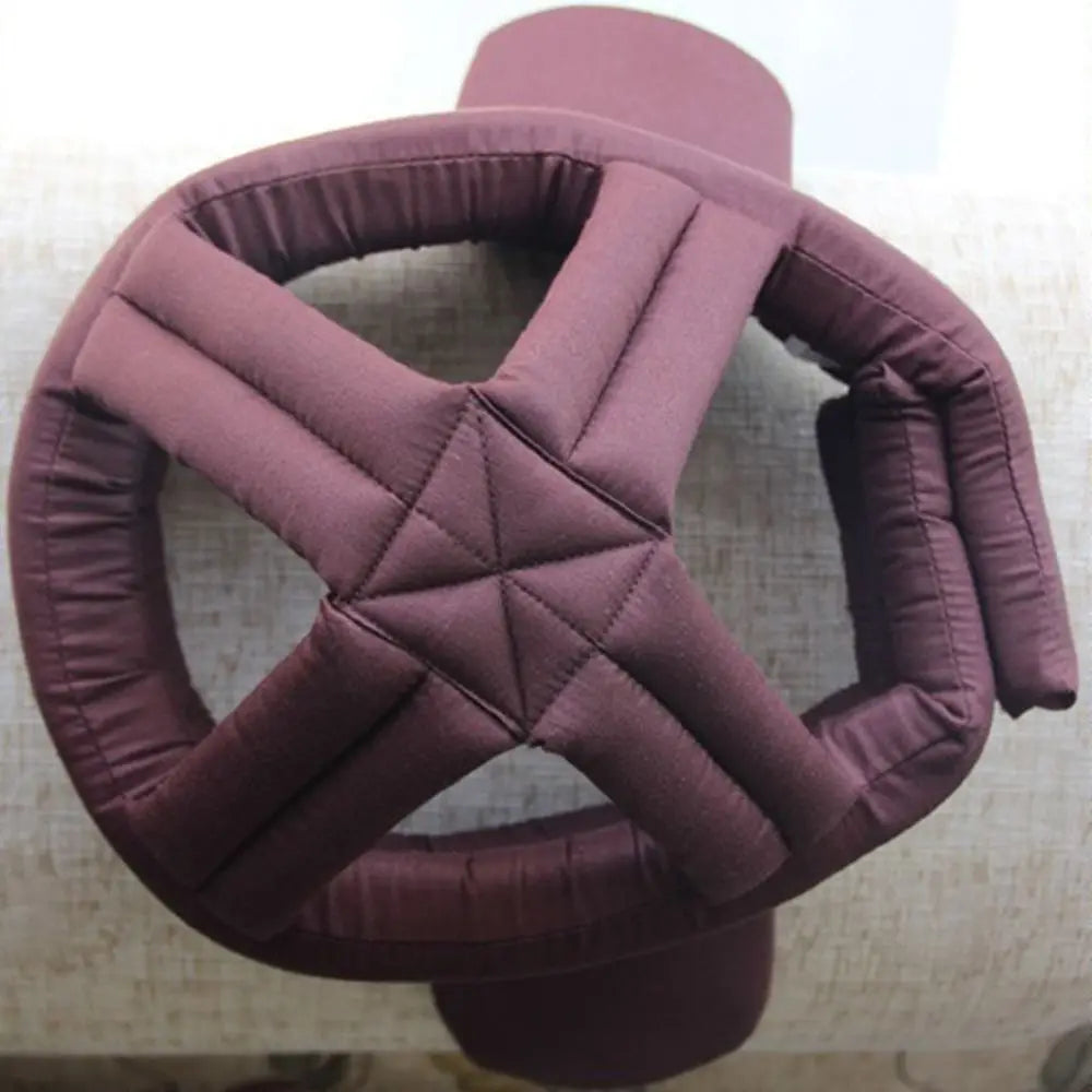 Thickened Elderly Anti-Fall Helmet Breathable Cotton Sponge Padded Anti-Fall Safety Hat Adjustable Anti-Fall