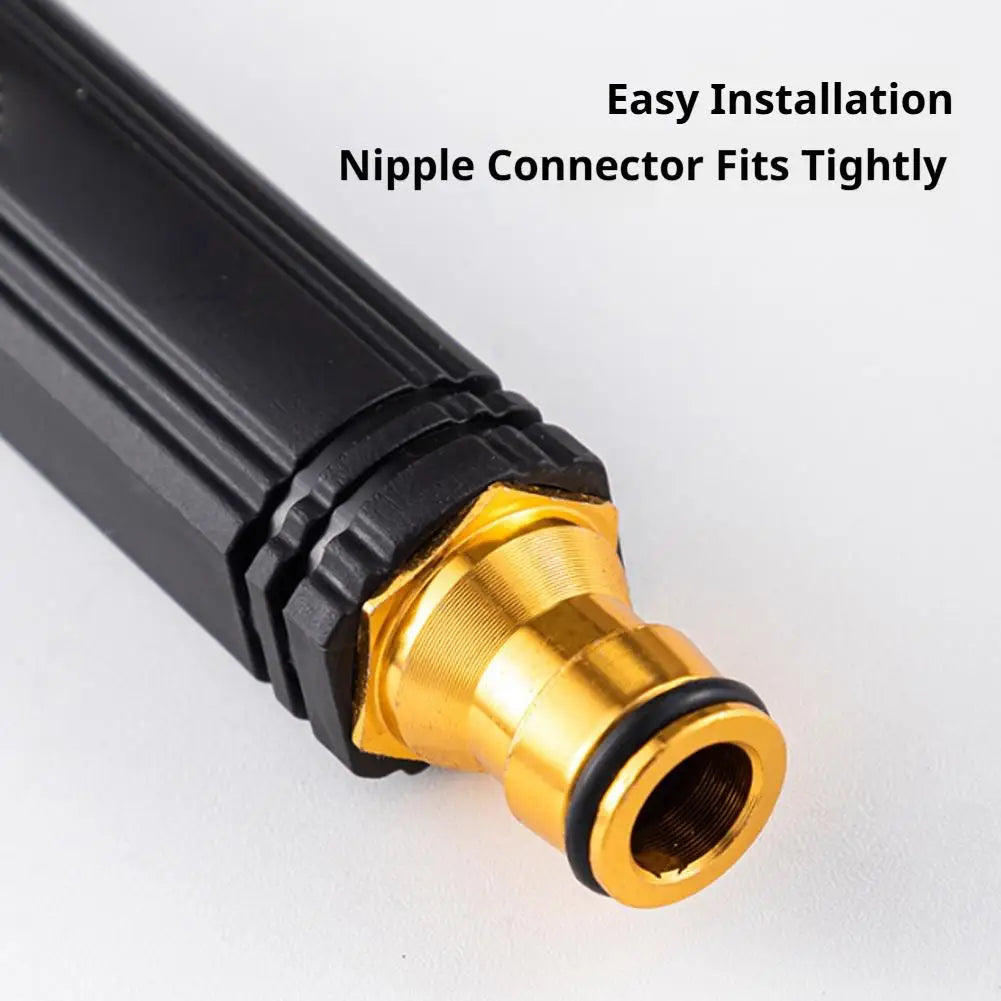 High Pressure Washing Water Gun Adjustable Nipple Type Diamond Water Watering Pipe Car Wash Gun Home Garden Shower Tools