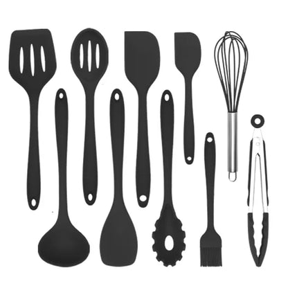 12Pcs Silicone Cooking Utensils Non-Stick Cooking Tools Universal Heat Kitchenware Resistant Kitchen Kitchen Accessories Tools