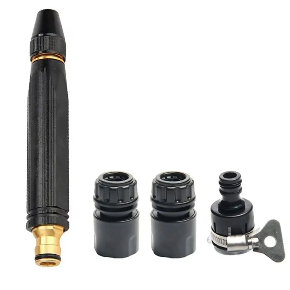 High Pressure Washing Water Gun Diamond Water Watering Pipe Car Wash Gun Adjustable Nipple Type Home Garden Shower Tools