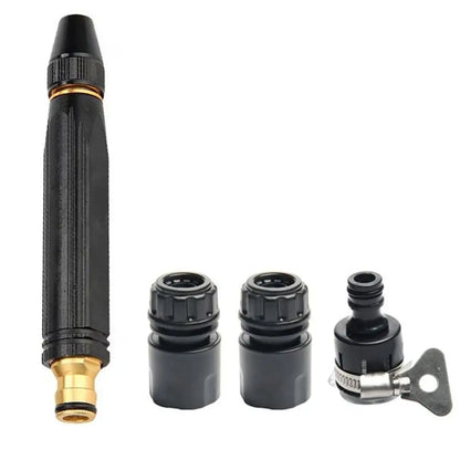 High Pressure Washing Water Gun Adjustable Nipple Type Diamond Water Watering Pipe Car Wash Gun Home Garden Shower Tools