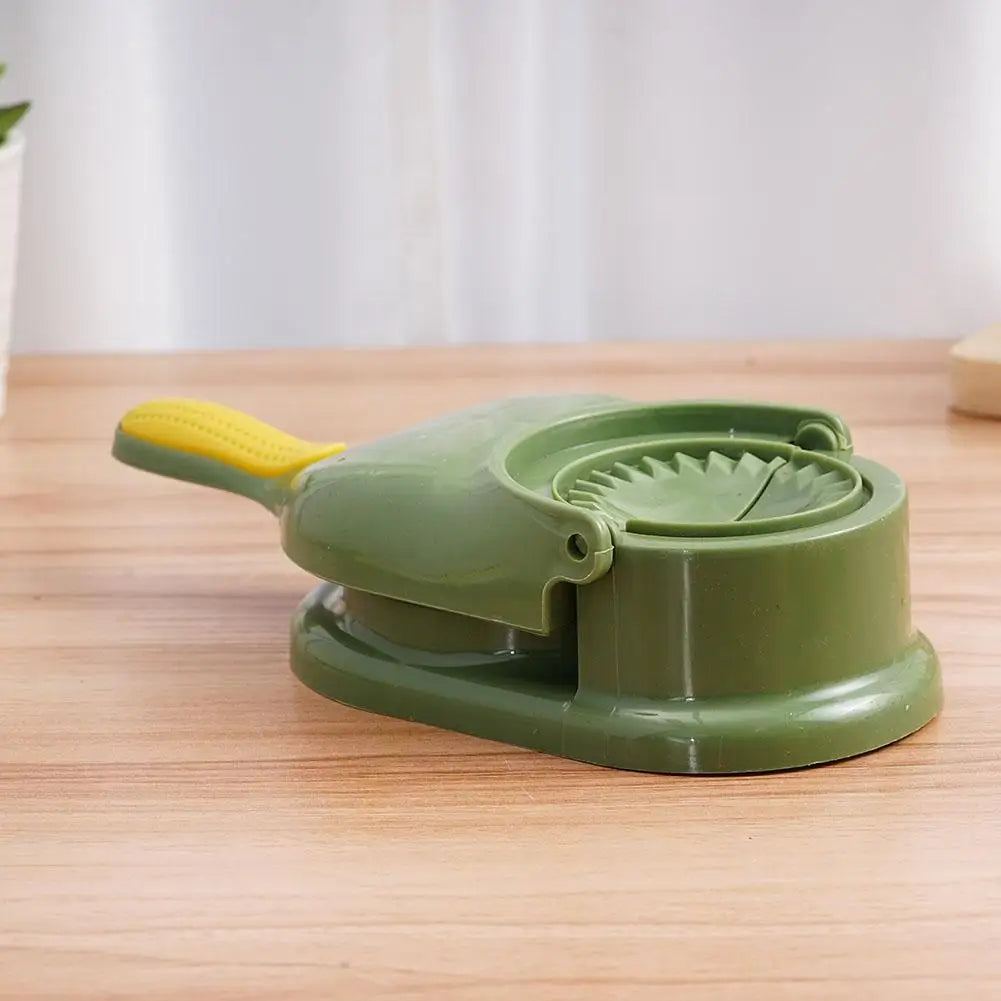 2 In1 Dumpling Maker DIY Kit Wrapper Presser Manual Labor-Saving Ravioli Empanadas Dough Skin Molder Machine Dumpling Maker