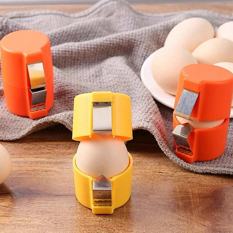 Eggshell Separator Handheld Eggshell Opener Household Egg Cutting Tool Portable Egg Cracking Tool For Home Kitchen Baking