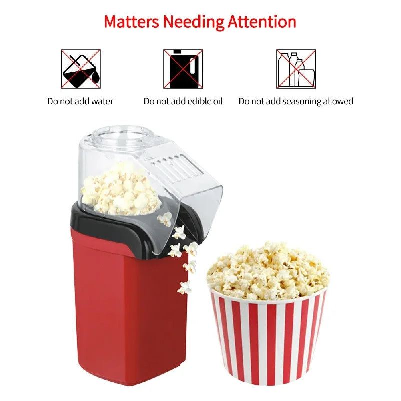 Fully Automatic Popcorn Machine For Home Kitchen Popcorn Makers Mini Popcorn Electric Household Appliance Machine