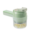 4 IN 1 Electric Vegetable Cutter Food Peel Slicer Handheld Wireless Garlic Masher Food Chopper Meat Grinder Home kitchen Mincer