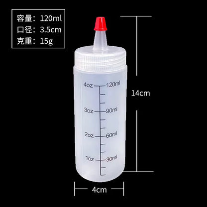 Plastic Condiment Squeeze Bottles Squirt Bottles Containers for Sauces Ketchup BBQ Syrup Oils Salad Sauce Squeeze Bottle