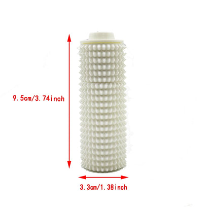 Sensory Roller Fidget Toy Clicker Tactile Spikes for Anxiety Stress Relief Pain Stimming Autism Over Stimulation with Lanyard
