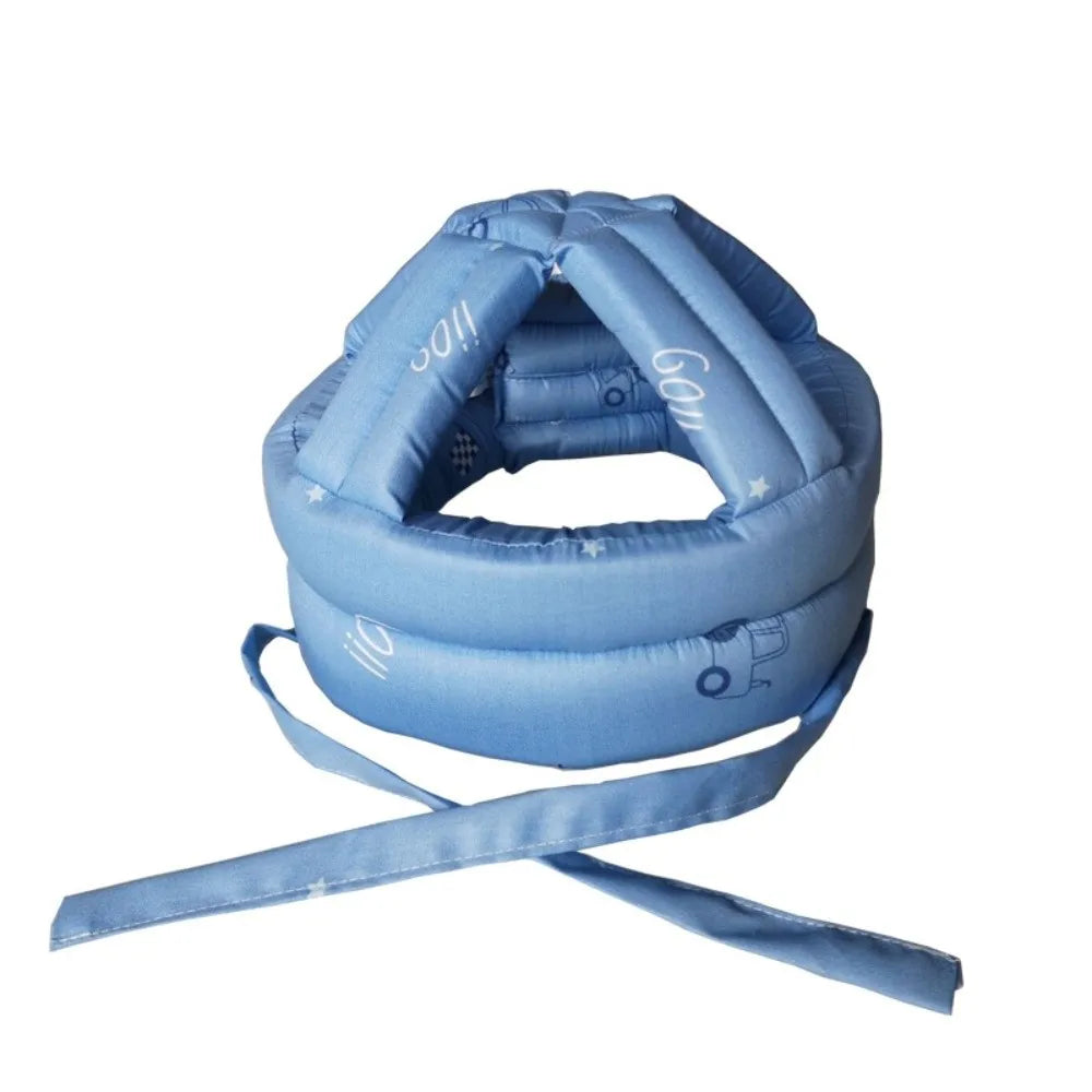 Thickened Elderly Anti-Fall Helmet Breathable Cotton Sponge Padded Anti-Fall Safety Hat Adjustable Anti-Fall