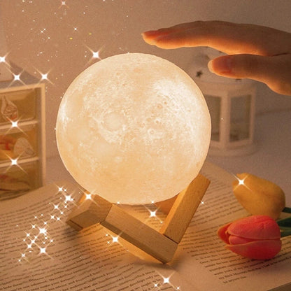 Best-Selling Creative Features Assembled Moonlight Lamp Toy Family Living Room Bedroom Bedside Ornaments 8 Cm Children's Gift