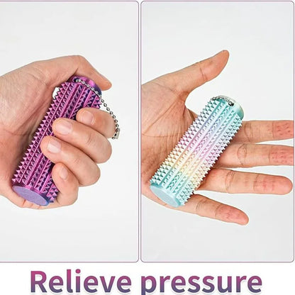 Tactile Sensory Keychain | BPA-Free Fidget Anxiety Relief Toy with Spiky Grip, Portable Office Desk Stress Relief Tool