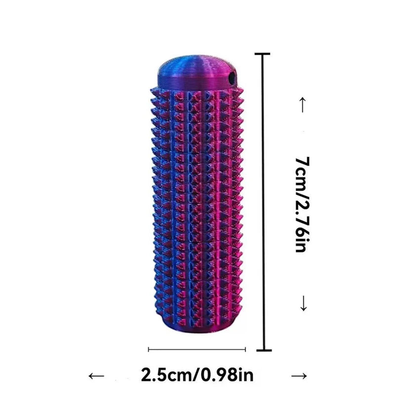 Tactile Sensory Keychain | BPA-Free Fidget Anxiety Relief Toy with Spiky Grip, Portable Office Desk Stress Relief Tool