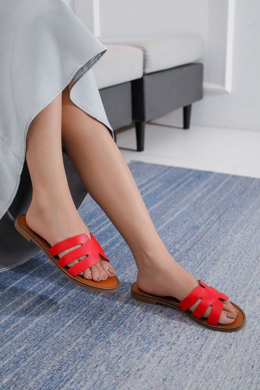 Cut Out Flat Slip On Slider